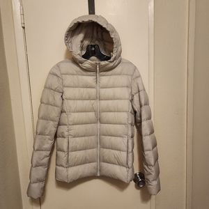 UNIQLO Ultra Light Down Lightweight Water Repellency Jacket GREY Color Small